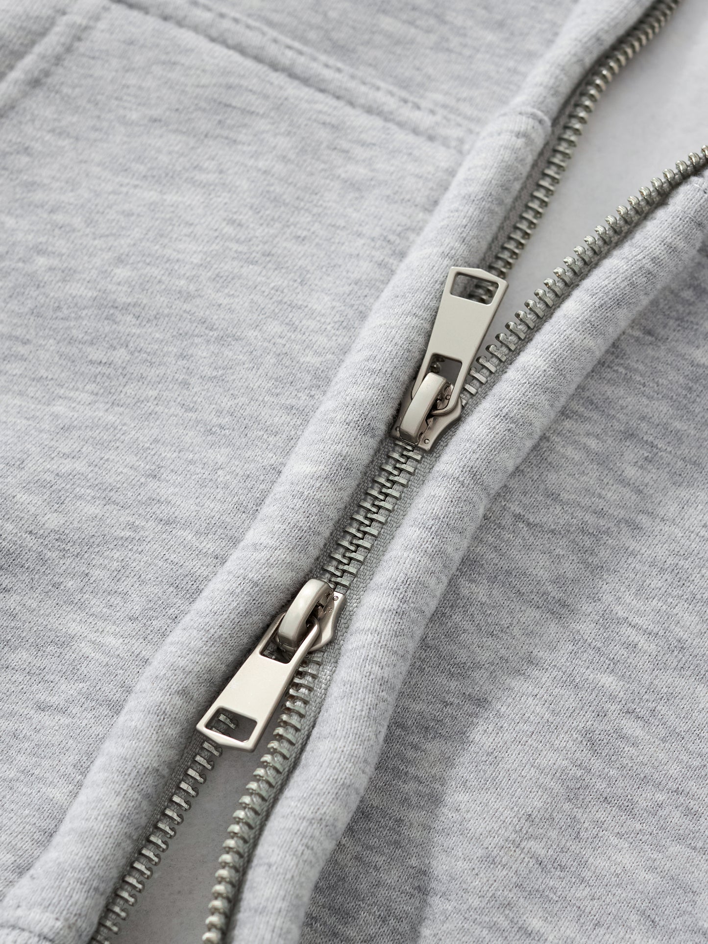 Antonex Fleeced Zip-Up Cropped Hoodie