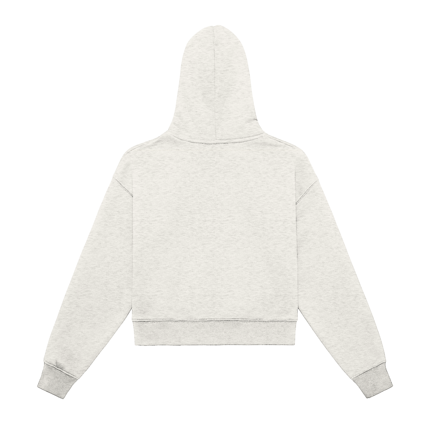 Antonex Fleeced Zip-Up Cropped Hoodie