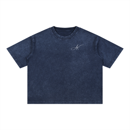 AX Mineral Wash Boxy Cotton T-Shirt