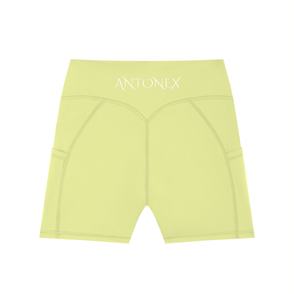 Antonex High-Waisted Pocket Biker Shorts
