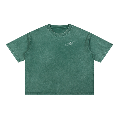 AX Mineral Wash Boxy Cotton T-Shirt