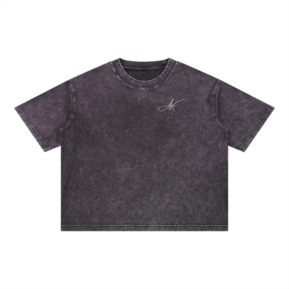 AX Mineral Wash Boxy Cotton T-Shirt