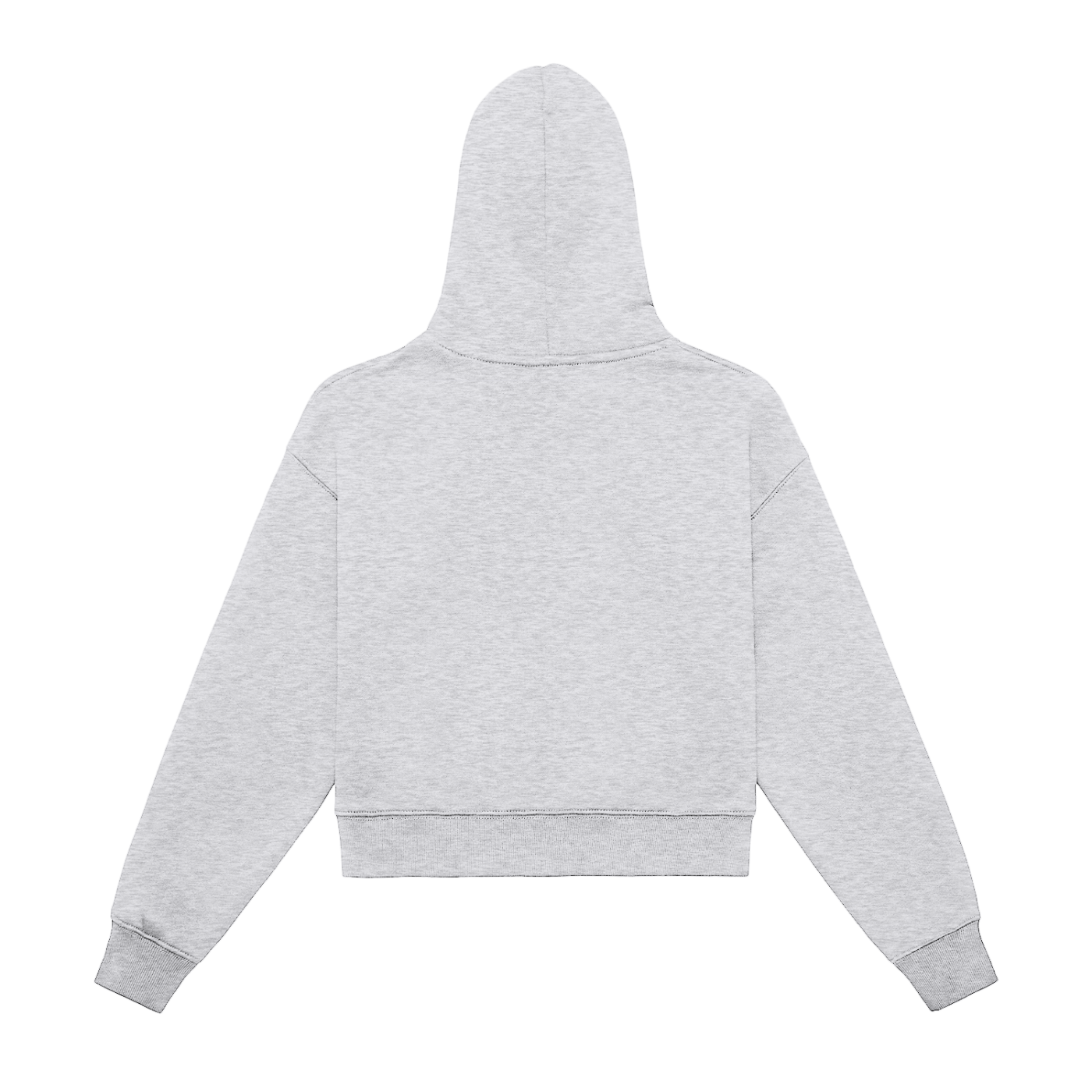 Antonex Fleeced Zip-Up Cropped Hoodie