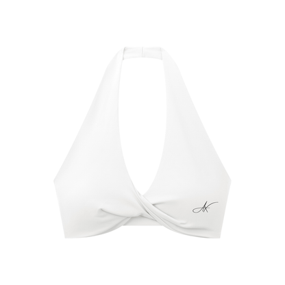 AX Pleated Halter Sports Bra
