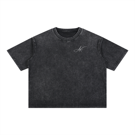 AX Mineral Wash Boxy Cotton T-Shirt