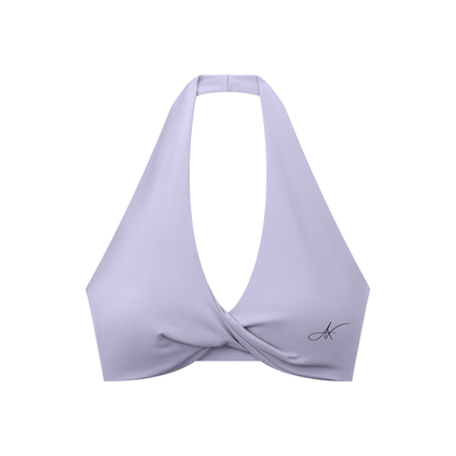 AX Pleated Halter Sports Bra