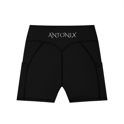 Antonex High-Waisted Pocket Biker Shorts