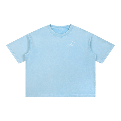 AX Mineral Wash Boxy Cotton T-Shirt