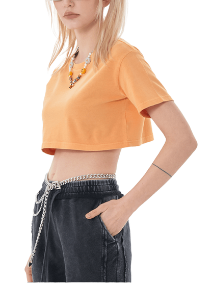 Antonex Snow Washed Crop Top