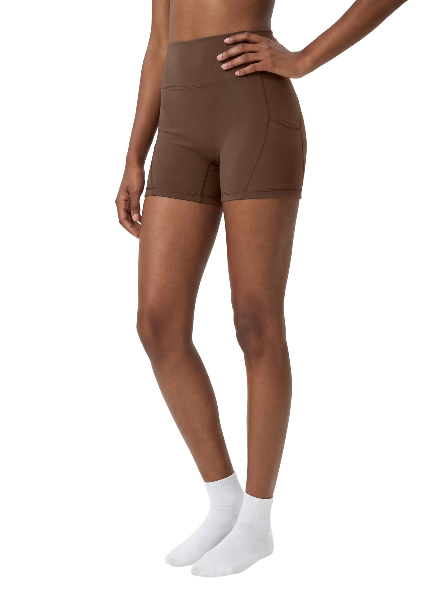 Antonex High-Waisted Pocket Biker Shorts